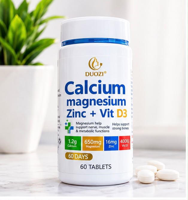 Calcium-magnesium zinc +vit D3