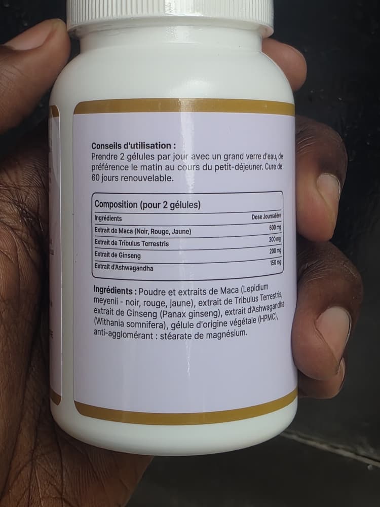 Maca 5en1 120 gélules