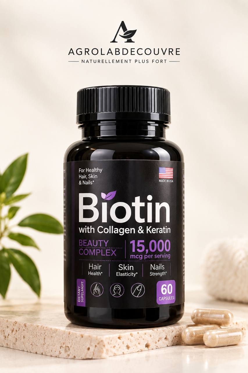 Biotin with collagen & keratin