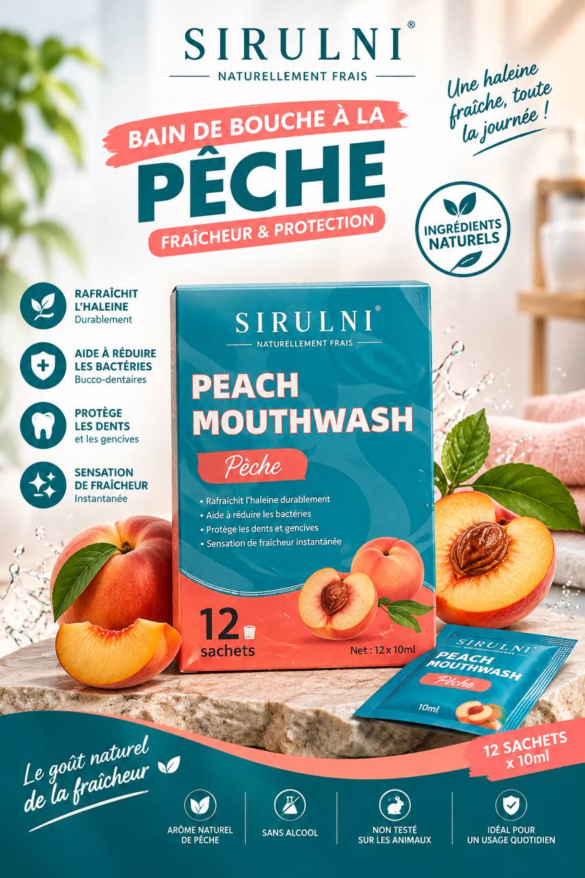 bain de bouche en sachet