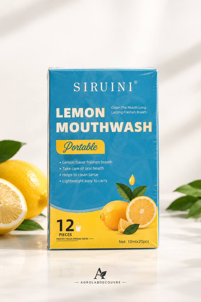 bain de bouche en sachet