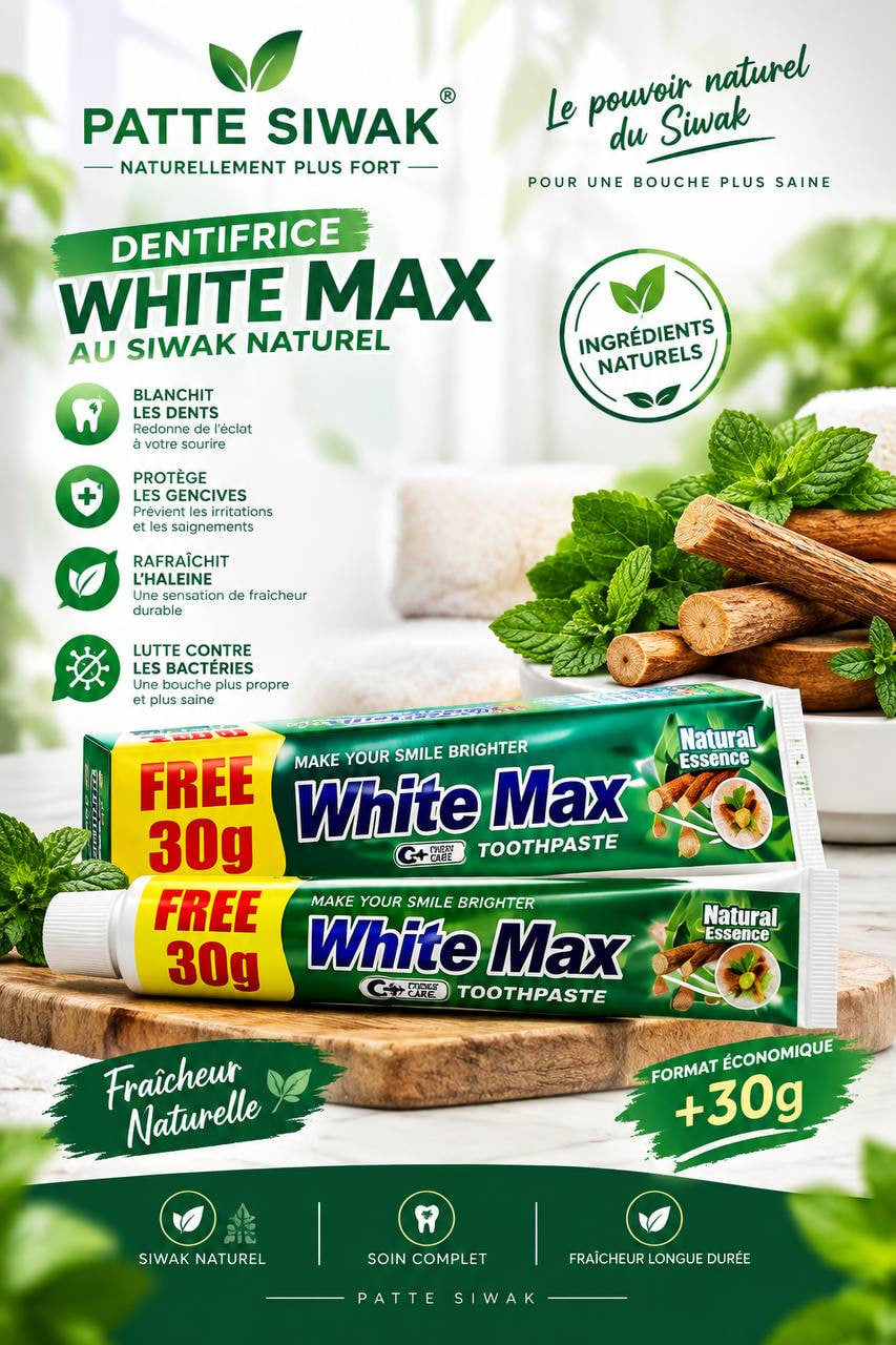 Pâte dentifrice a base de Siwak /Miswak